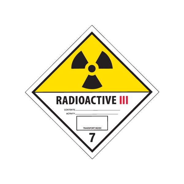 Bsc Preferred 4 x 4'' - ''Radioactive III'' Labels BUY00025380 - main